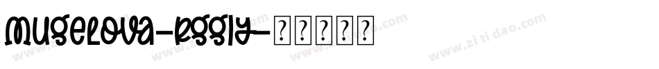 Mugelova-rgg1y字体转换