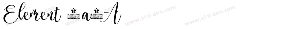 Element-8a4A字体转换