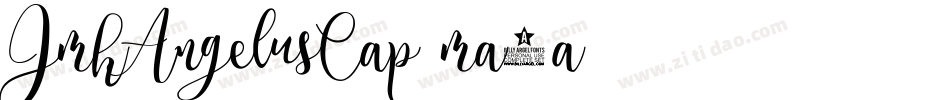 JmhAngelusCap-ma4a字体转换