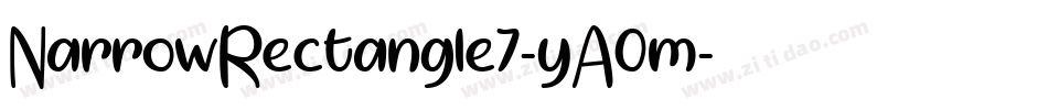 NarrowRectangle7-yA0m字体转换