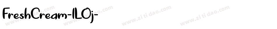 FreshCream-1LOj字体转换
