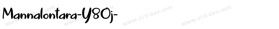 Mannalontara-Y8Oj字体转换 Mannalontara-Y8Oj字体转换