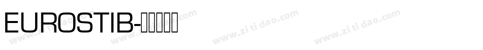 EUROSTIB字体转换