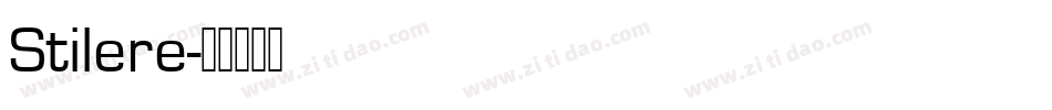 Stilere字体转换