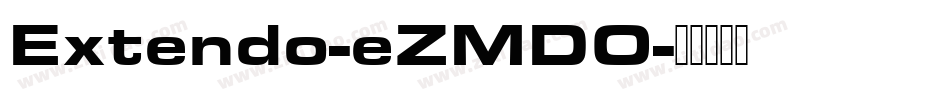 Extendo-eZMDO字体转换