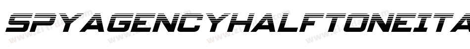 SpyAgencyHalftoneItalic-d9r4K字体转换 SpyAgencyHalftoneItalic-d9r4K字体转换