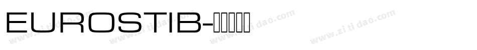 EUROSTIB字体转换