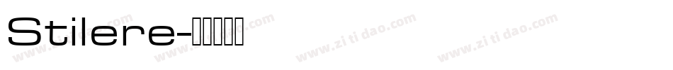 Stilere字体转换