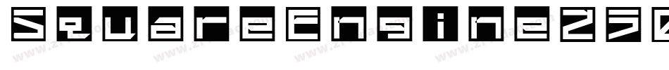 SquareEngine250ReflexBold-oD4字体转换
