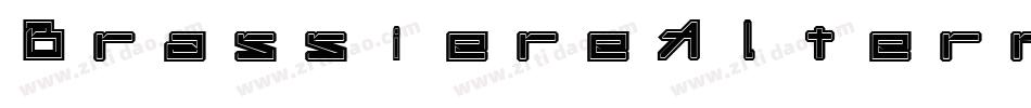 BrassiereAlternates-AxM字体转换