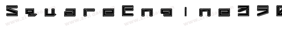 SquareEngine350LatexBold-EWj字体转换