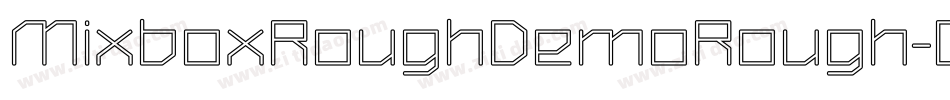 MixboxRoughDemoRough-OVG6e字体转换