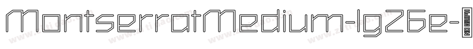 MontserratMedium-lgZ6e字体转换
