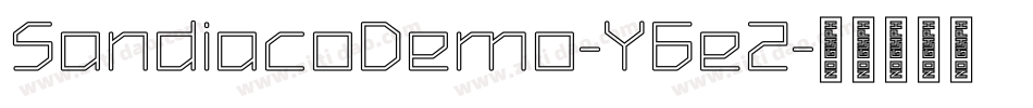 SandiacoDemo-Y6e2字体转换 SandiacoDemo-Y6e2字体转换