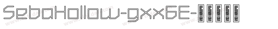 SebaHollow-gxx6E字体转换