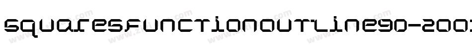 SquaresfunctionOutline90-2OOxW字体转换 SquaresfunctionOutline90-2OOxW字体转换