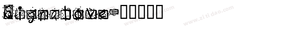 Signalove字体转换
