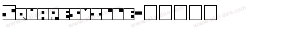 Squaresville字体转换