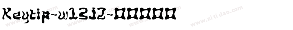 Keytip-w13JZ字体转换