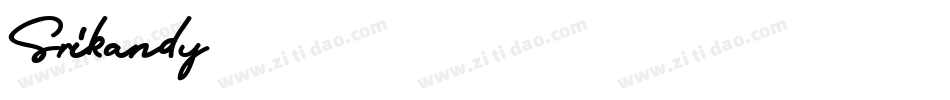 Srikandy字体转换