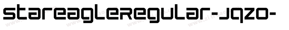 StarEagleRegular-Jqzo字体转换 StarEagleRegular-Jqzo字体转换