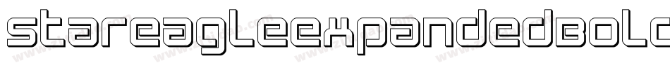 StarEagleExpandedBold-1KL0字体转换