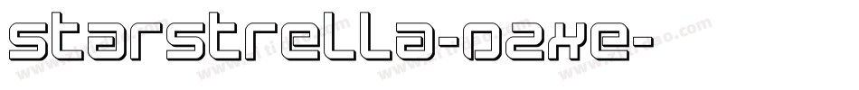 StarStrella-O2Xe字体转换
