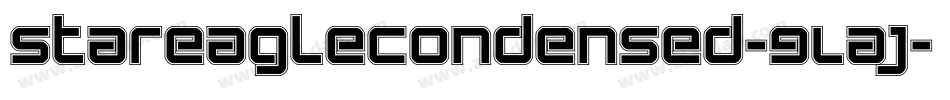 StarEagleCondensed-9Laj字体转换