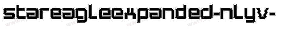 StarEagleExpanded-nlyV字体转换