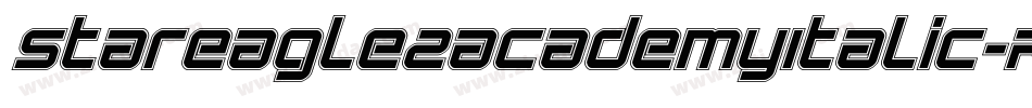 StarEagle2AcademyItalic-RYB6字体转换