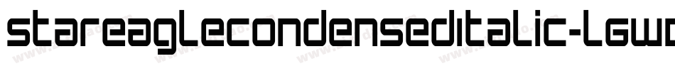 StarEagleCondensedItalic-l6WD字体转换