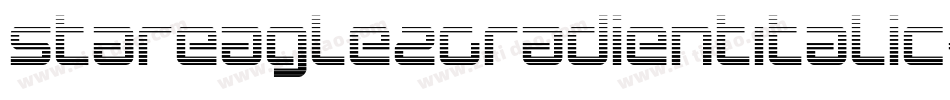StarEagle2GradientItalic-qG65字体转换 StarEagle2GradientItalic-qG65字体转换