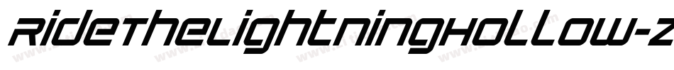 RideTheLightningHollow-z88ea字体转换
