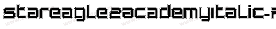StarEagle2AcademyItalic-RYB6字体转换