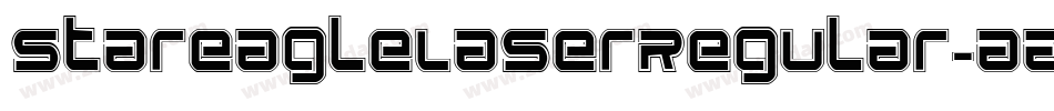 StarEagleLaserRegular-AazD字体转换 StarEagleLaserRegular-AazD字体转换