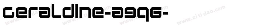 Geraldine-A9q6字体转换