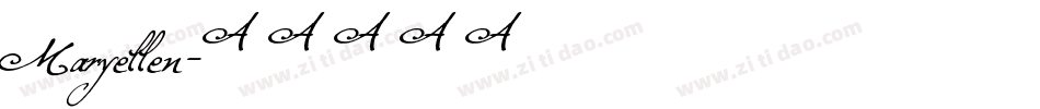 Maryellen字体转换