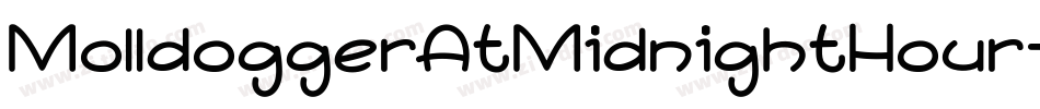 MolldoggerAtMidnightHour-z773字体转换
