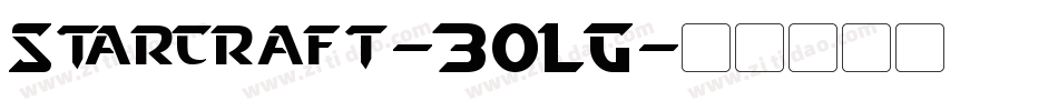 Starcraft-30LG字体转换