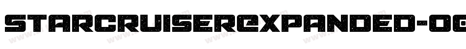 StarcruiserExpanded-O09A字体转换