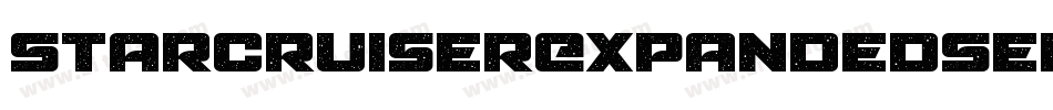 StarcruiserExpandedSemiItal-2pRW字体转换 StarcruiserExpandedSemiItal-2pRW字体转换