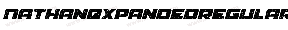 NathanExpandedRegular-VWDy字体转换