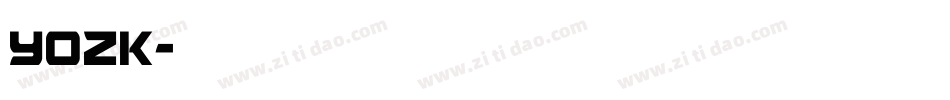 YOzK字体转换