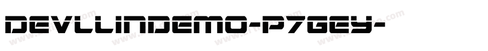 DevllinDemo-p7gEy字体转换