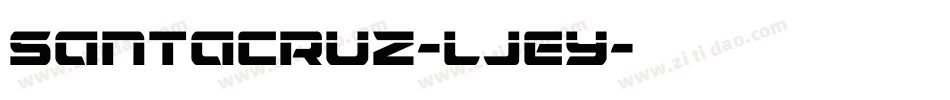 Santacruz-ljEy字体转换