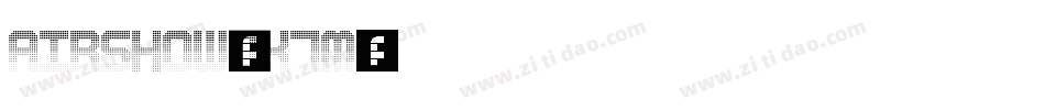 AirShow-DX7m字体转换
