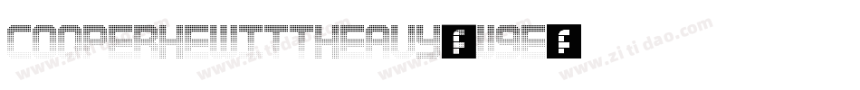 CooperhewittHeavy-7W9E字体转换
