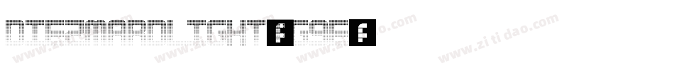 DiezmardLight-WG9E字体转换