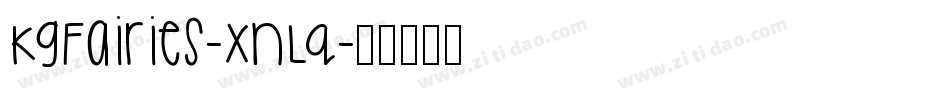 KgFairies-xnLq字体转换 KgFairies-xnLq字体转换