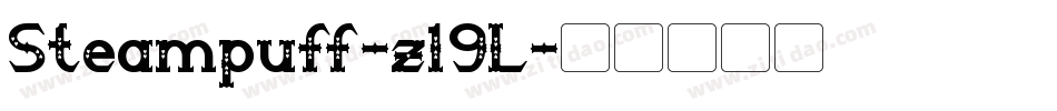 Steampuff-z19L字体转换